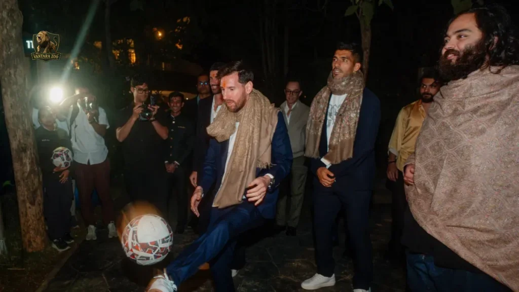 Messi Visit to Vantara